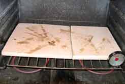 Unglazed Floor Tiles In My Oven for Baking Better San Francisco Sourdough Bread