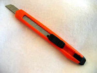 The perfect tool for slashing your beautiful loaves of San Francisco Sourdough Bread.